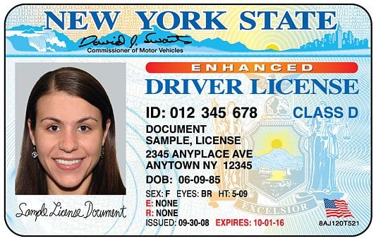 A valid driver's license: