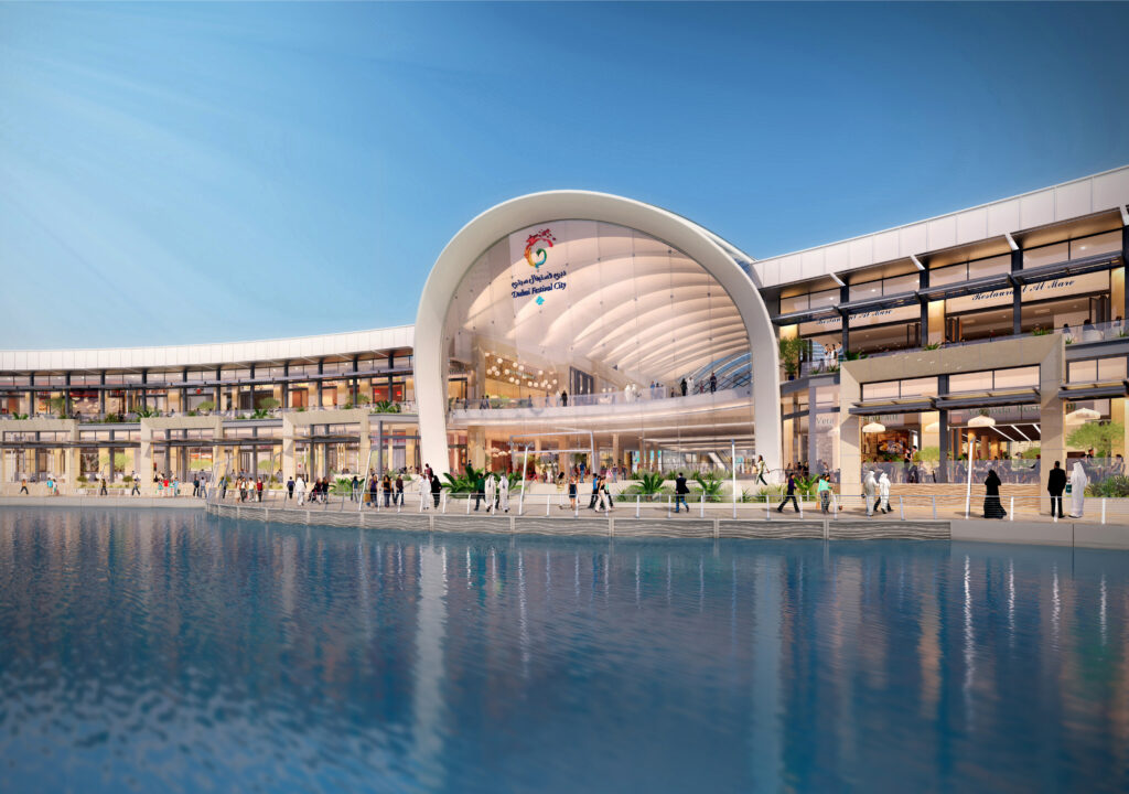 Dubai Festival City Mall's location
