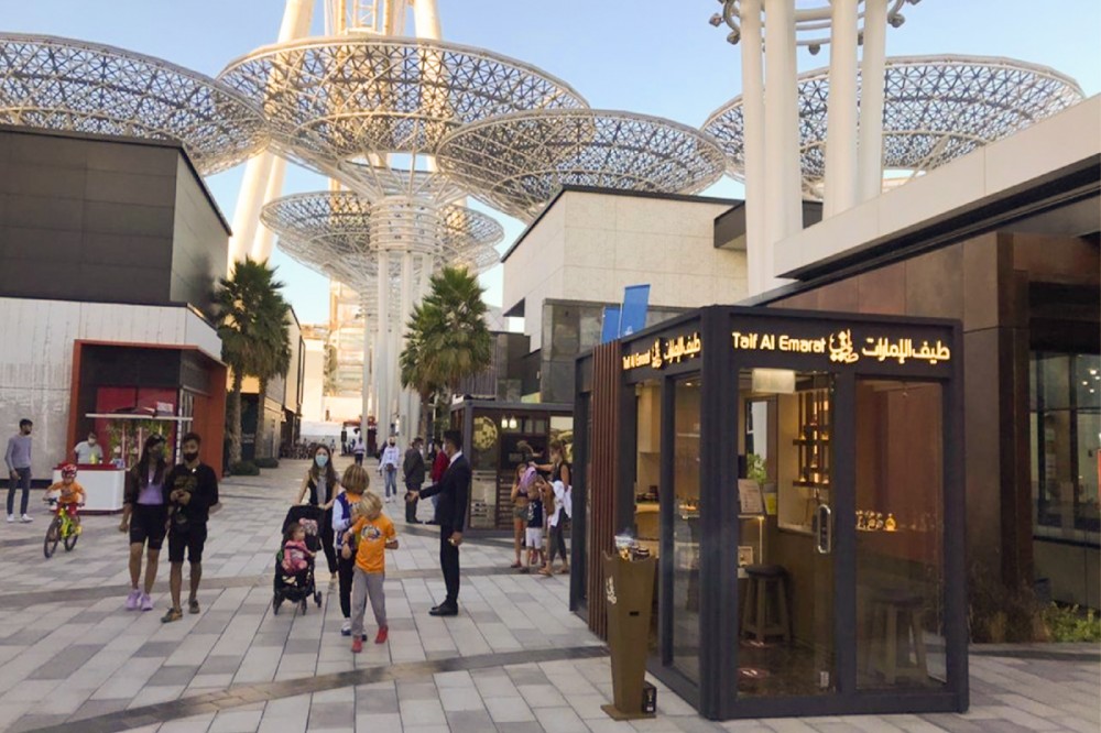 Luxury brands at Bluewaters Island Mall in Dubai