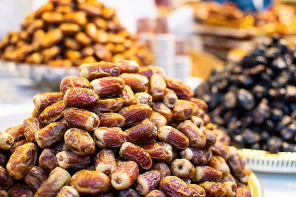 Dried fruits in Dubai Spice Souk